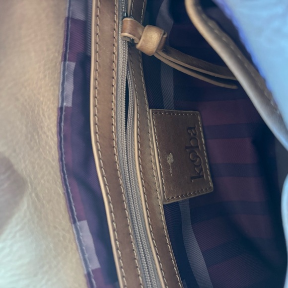 Kooba Real Leather Crossbody Purse, Western Leather Tassels - Picture 9 of 9